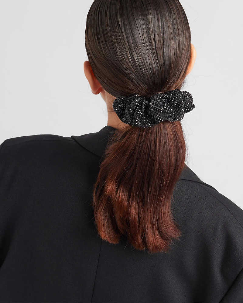 Satin scrunchie