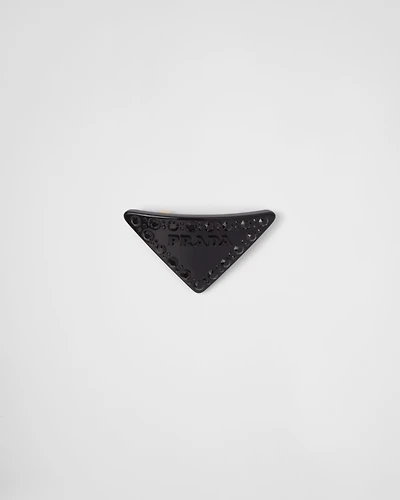 Plexiglass hair clip