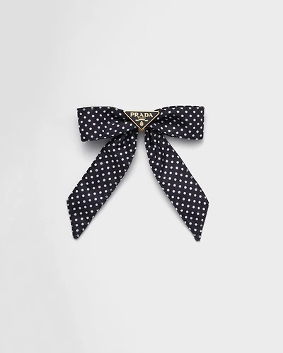 Printed Re-Nylon hair clip