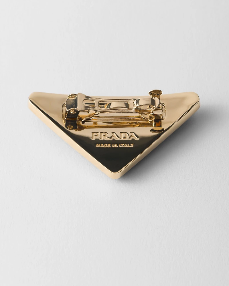 Plexiglas and metal hair clip