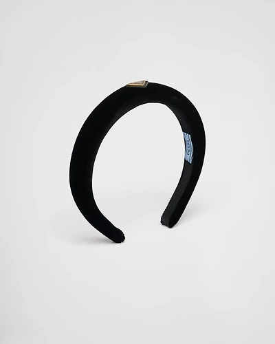 Velvet headband