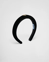 Velvet headband