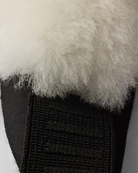 Shearling headband