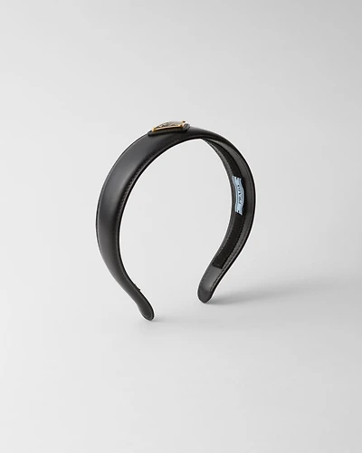 Leather headband