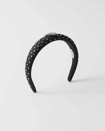 Studded Re-Nylon headband