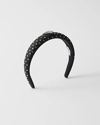 Studded Re-Nylon headband