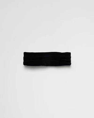 Velvet headband