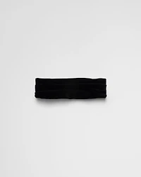 Velvet headband