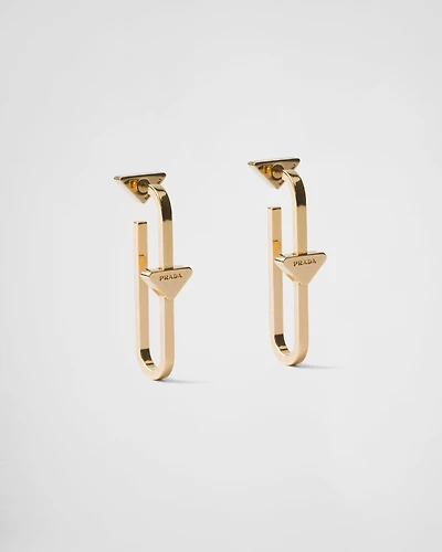 Metal earrings