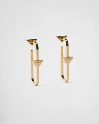 Metal earrings
