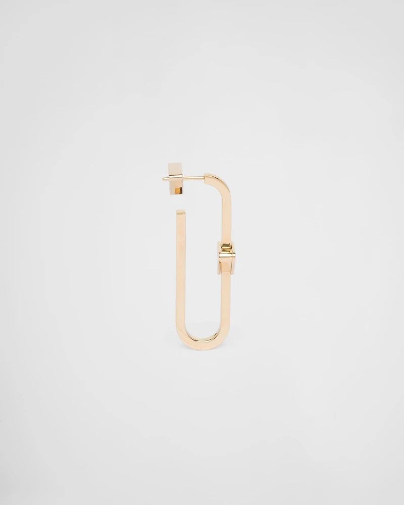 Metal earrings