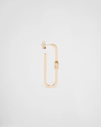 Metal earrings