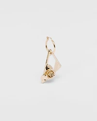 Metal earrings