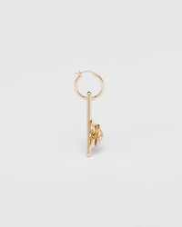 Metal earrings
