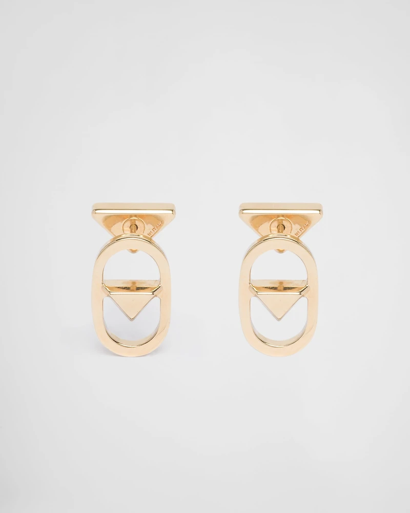 Metal earrings