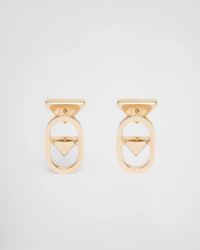 Metal earrings