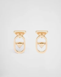 Metal earrings