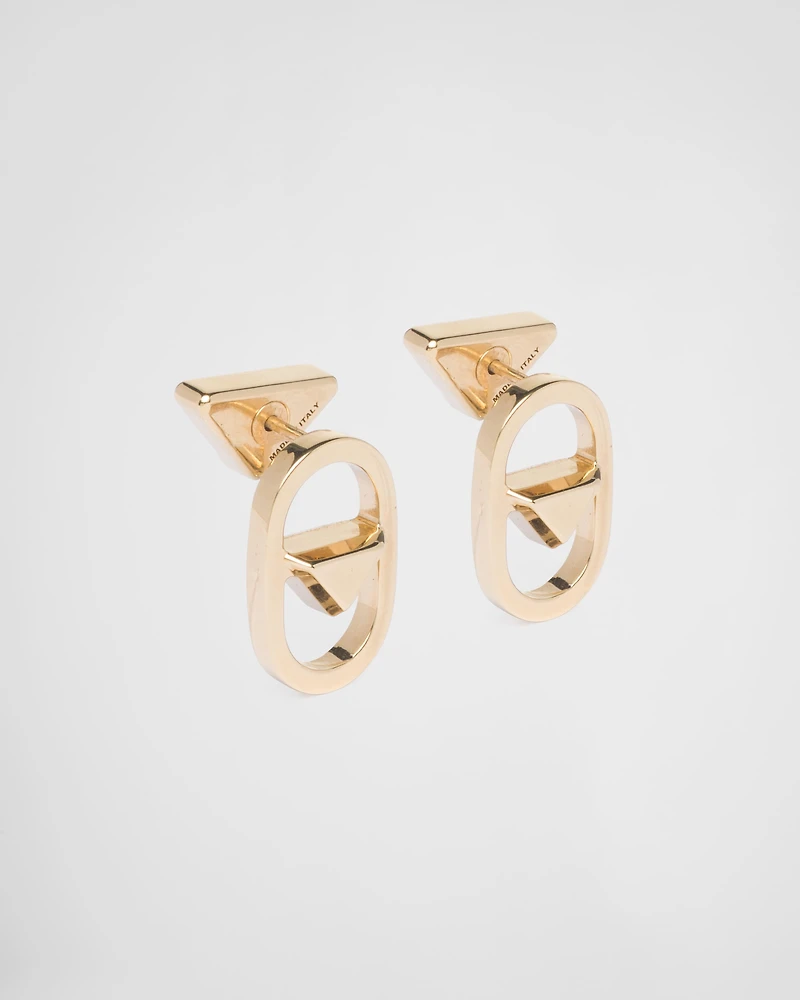 Metal earrings
