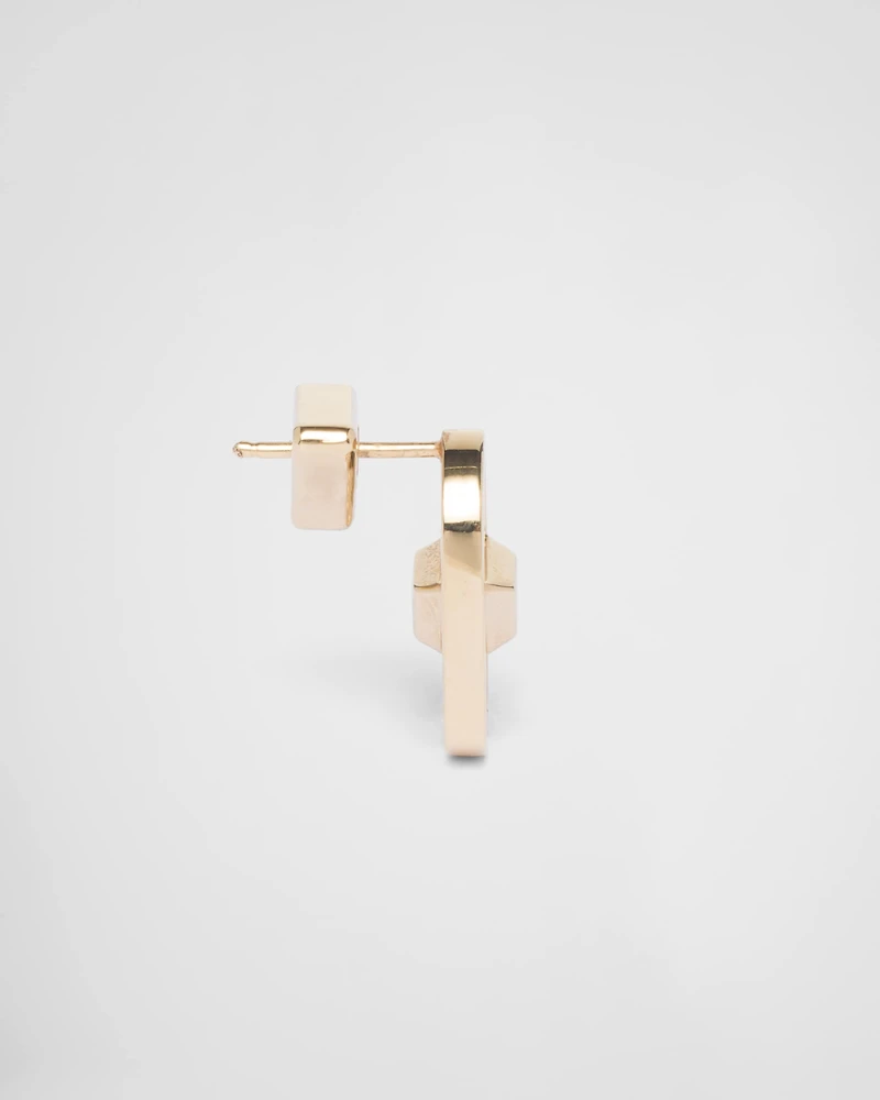 Metal earrings