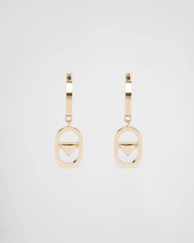 Metal earrings