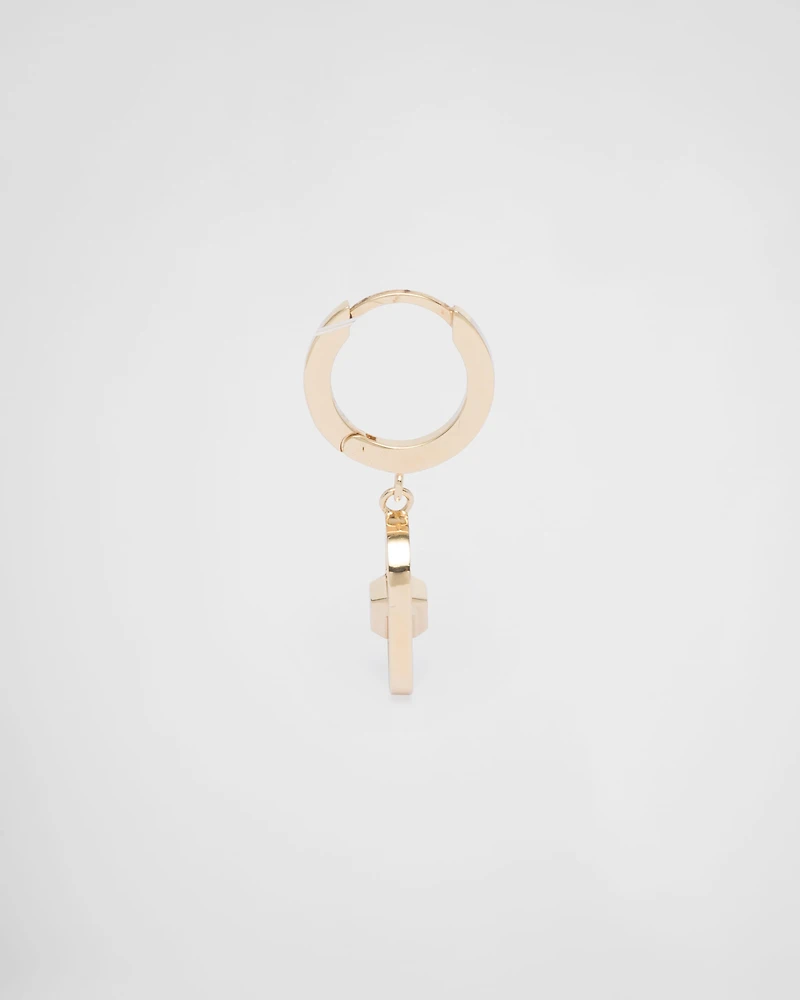 Metal earrings