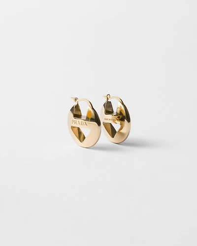 Metal earrings