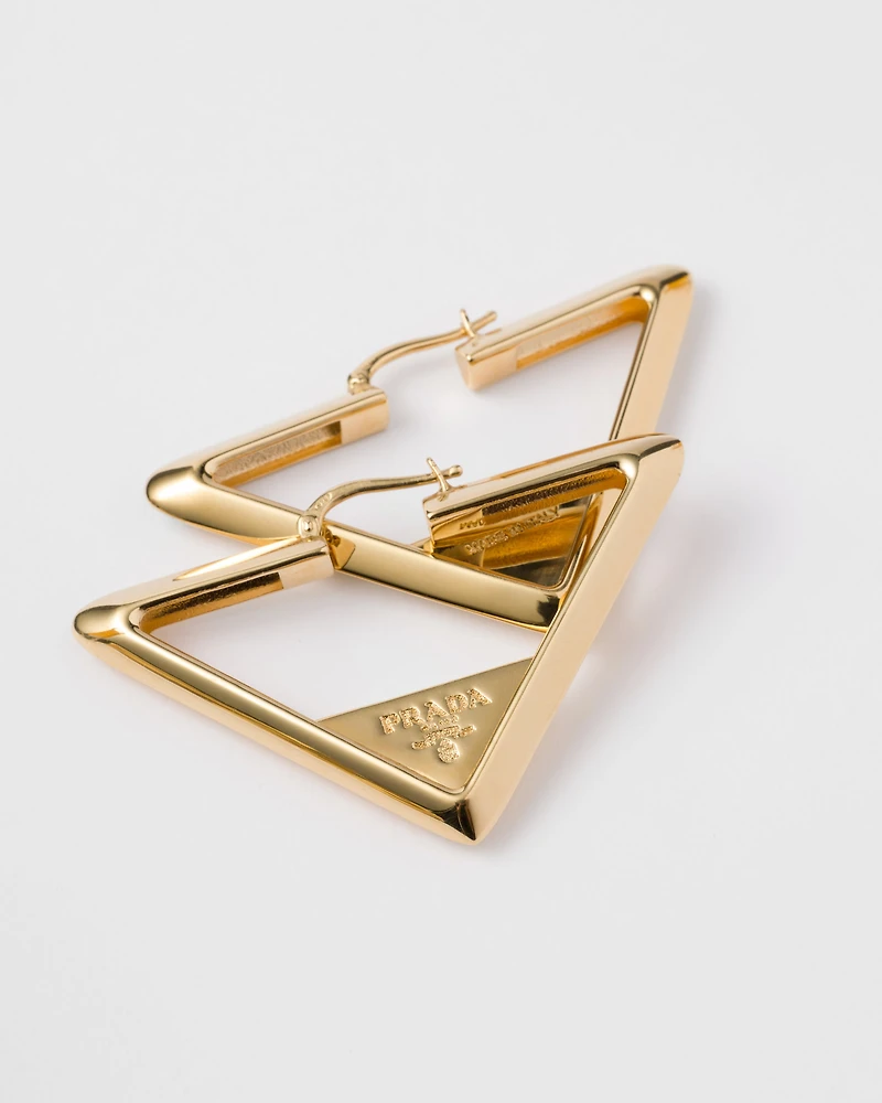 Metal earrings