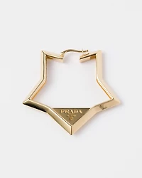 Metal earrings