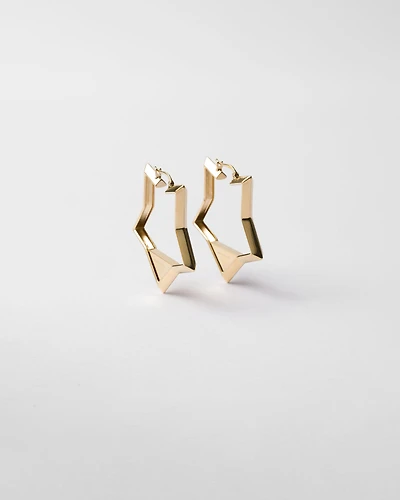 Metal earrings