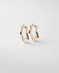 Metal earrings