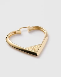 Metal earrings