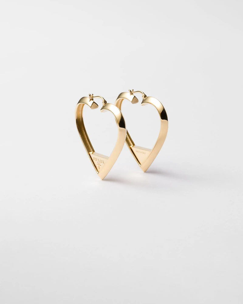 Metal earrings