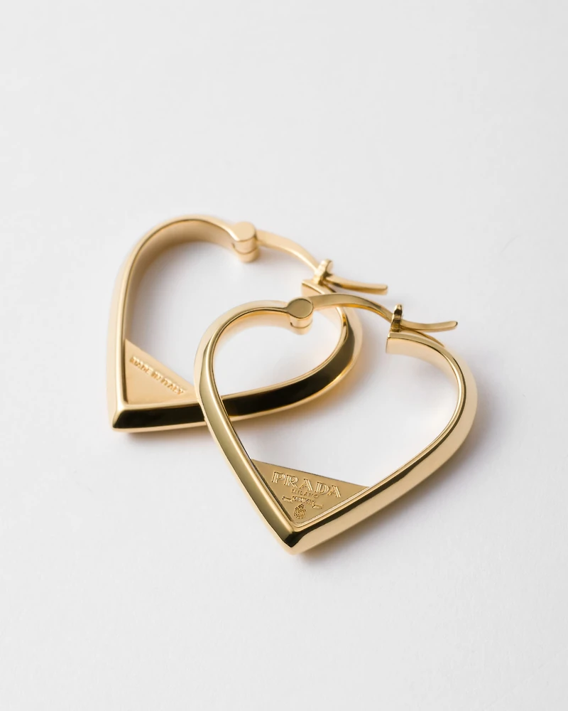 Metal earrings