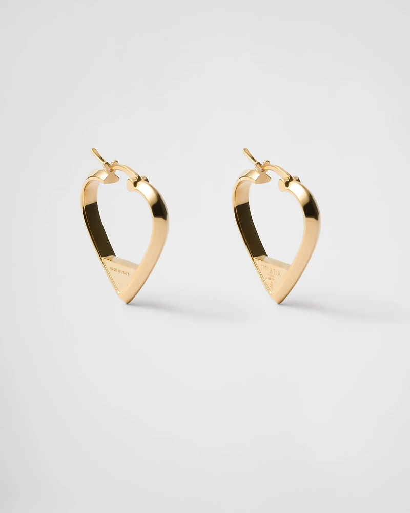 Metal earrings