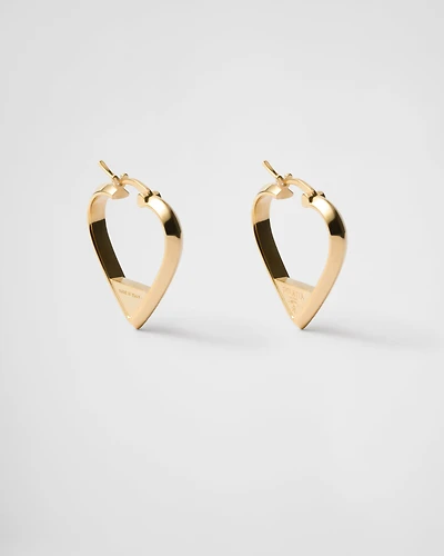 Metal earrings
