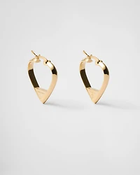 Metal earrings
