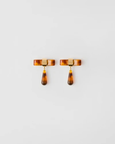Metal earrings
