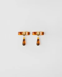 Metal earrings