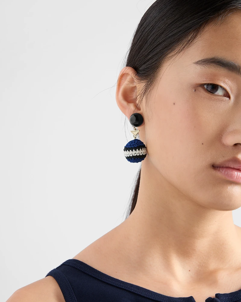 Crochet earrings