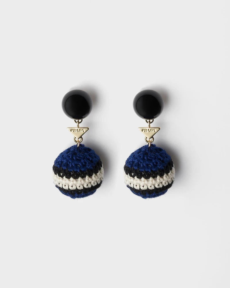 Crochet earrings