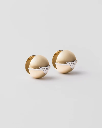 Metal earrings