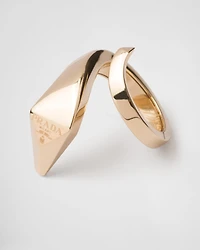 Eternal gold snake ring yellow