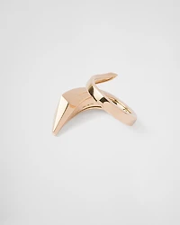 Eternal gold snake ring yellow