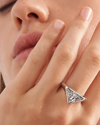 Eternal gold ring white with laboratory-grown diamond