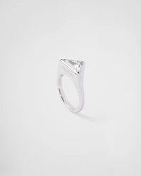 Eternal gold ring white with laboratory-grown diamond