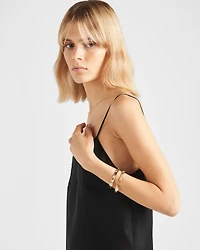 Eternal gold bangle bracelet yellow