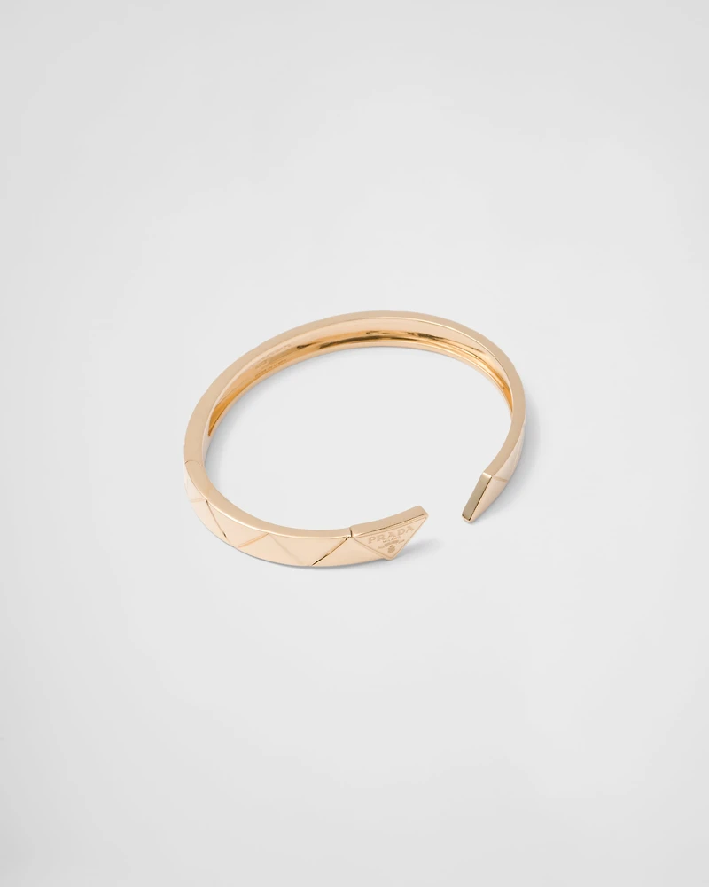 Eternal gold bangle bracelet yellow