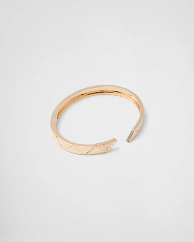 Eternal gold bangle bracelet yellow