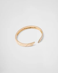 Eternal gold bangle bracelet yellow