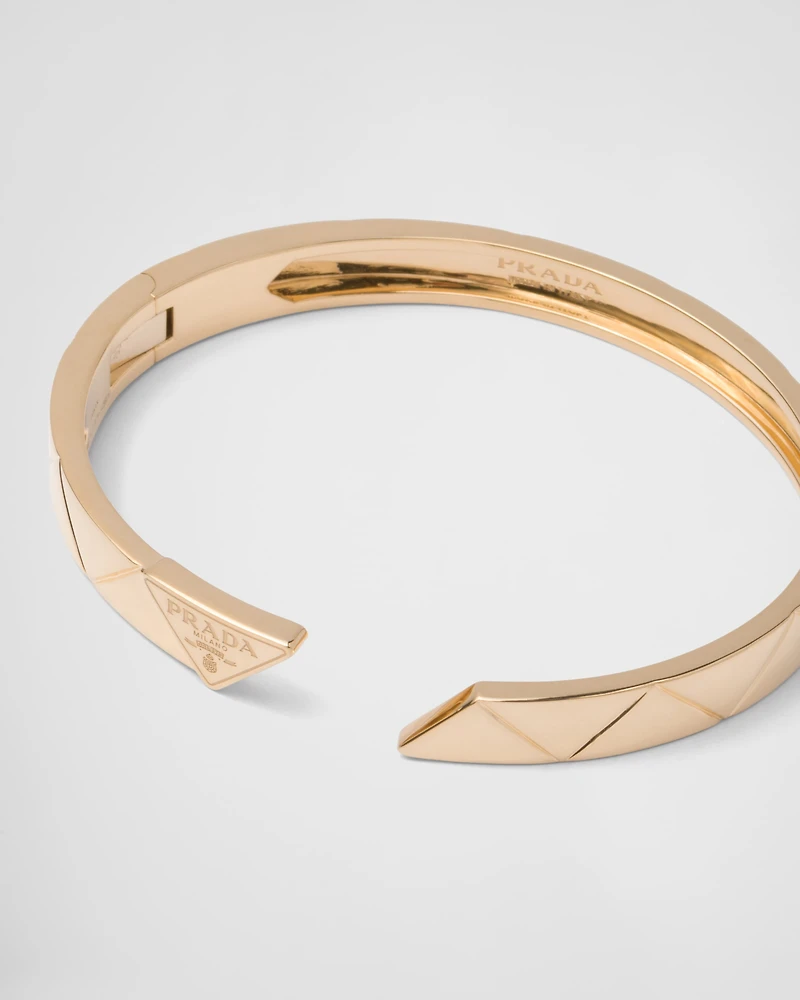 Eternal gold bangle bracelet yellow